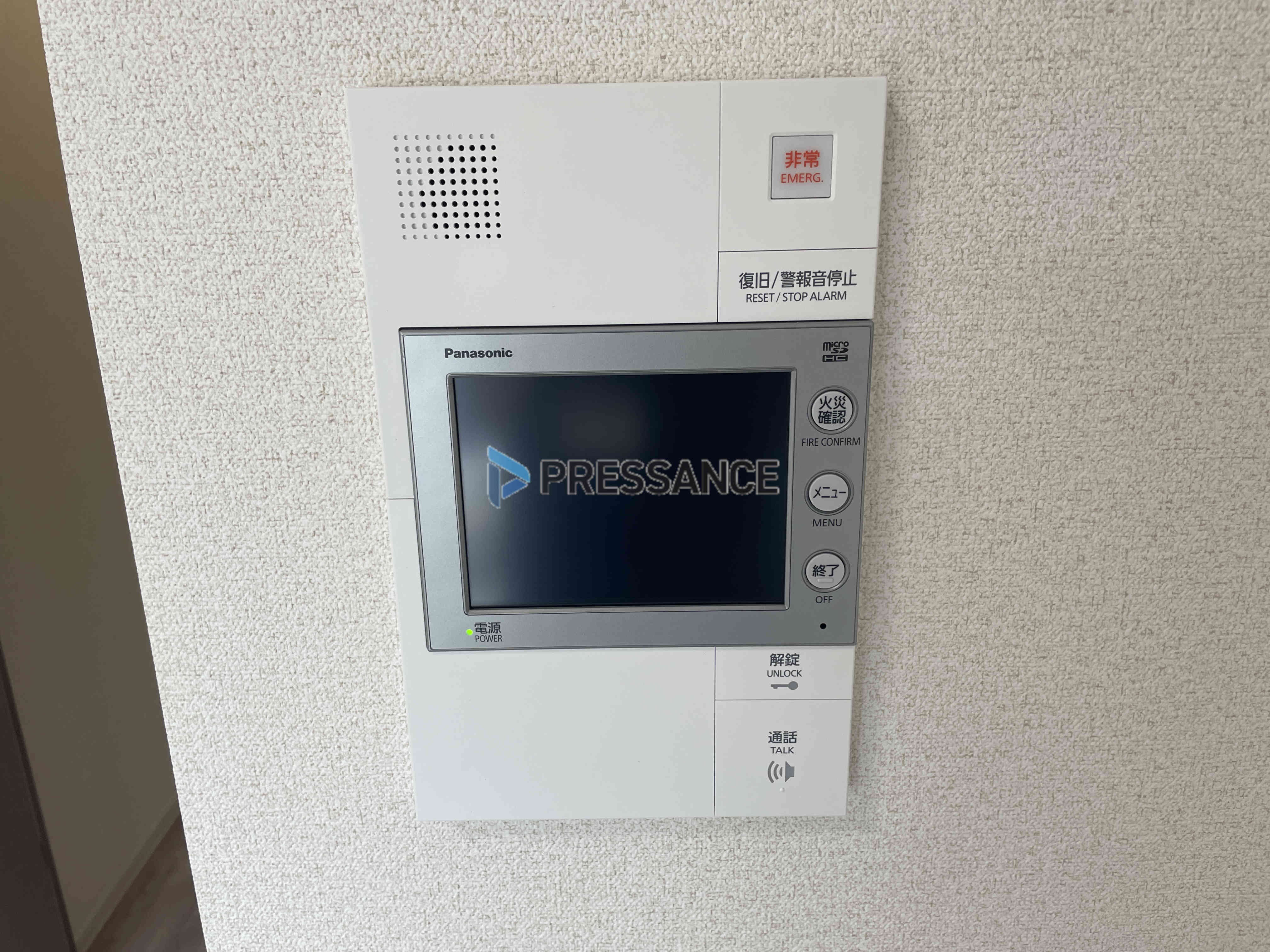 セキュリティ　カメラ付きインターホン