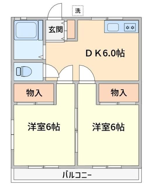 第二佐藤コーポの間取り写真