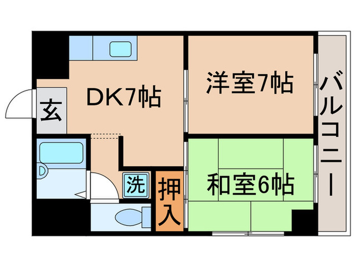 メルフィス東金町の間取り写真