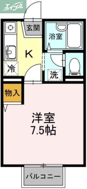 ドミールTOMOの間取り写真