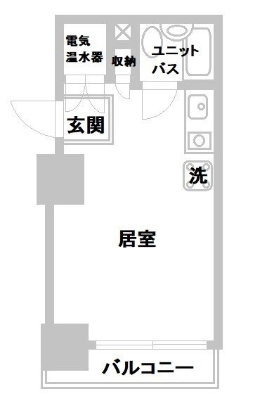 ライオンズマンション八丁堀の間取り写真