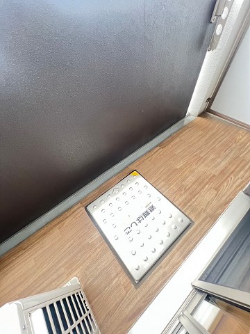 バルコニー　バルコニーがあります