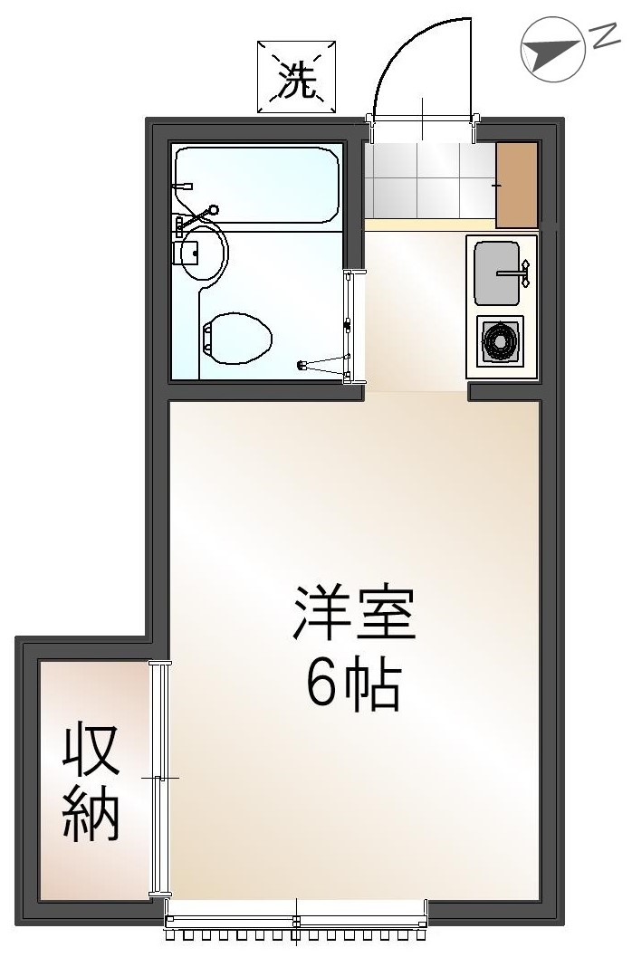 サンハイツ松井の間取り