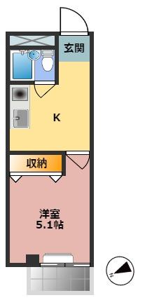 ファッションプラザ中村の間取り