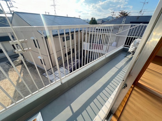 バルコニー　※２０３号室の写真です