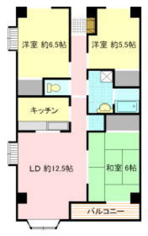 ピアチェーレ192の間取り