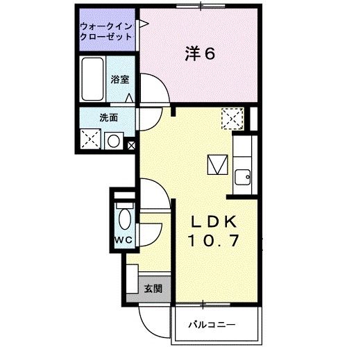 ベル　グレース　IIの間取り