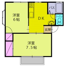 サウスヒルズの間取り