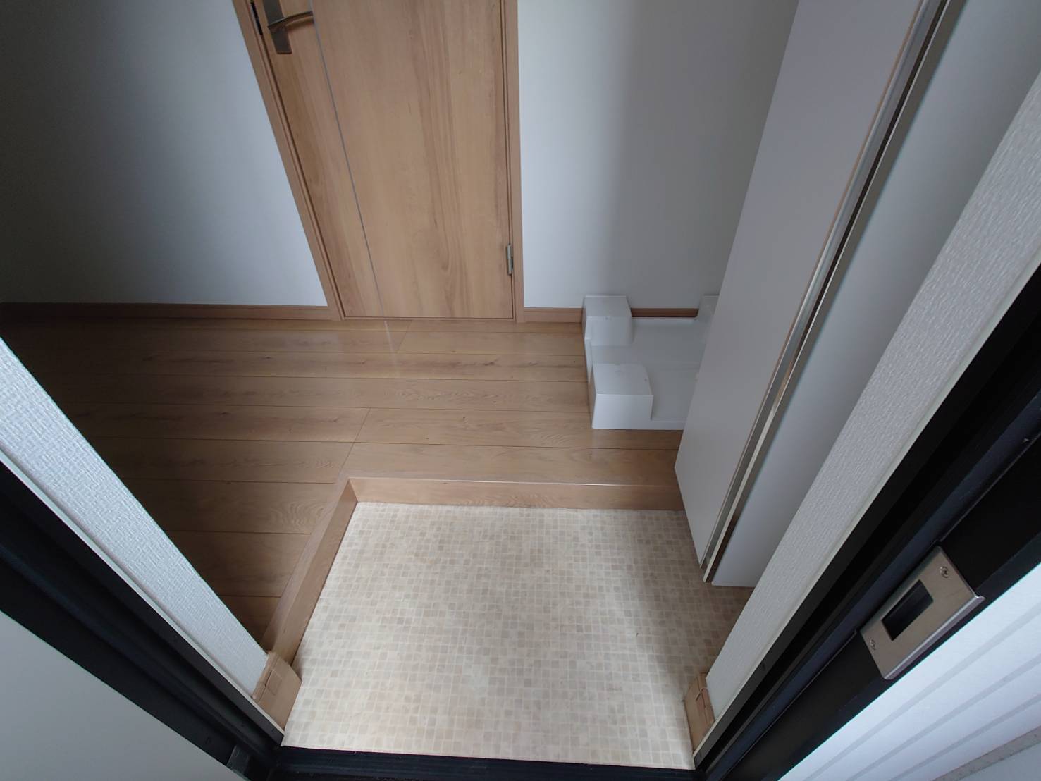 玄関　スッキリとした玄関周り