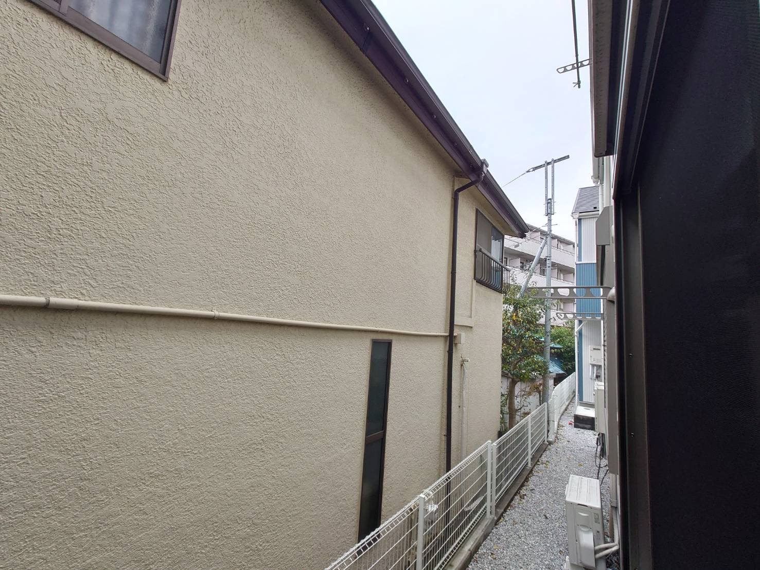 眺望　隣接しておりますが空は見えます。