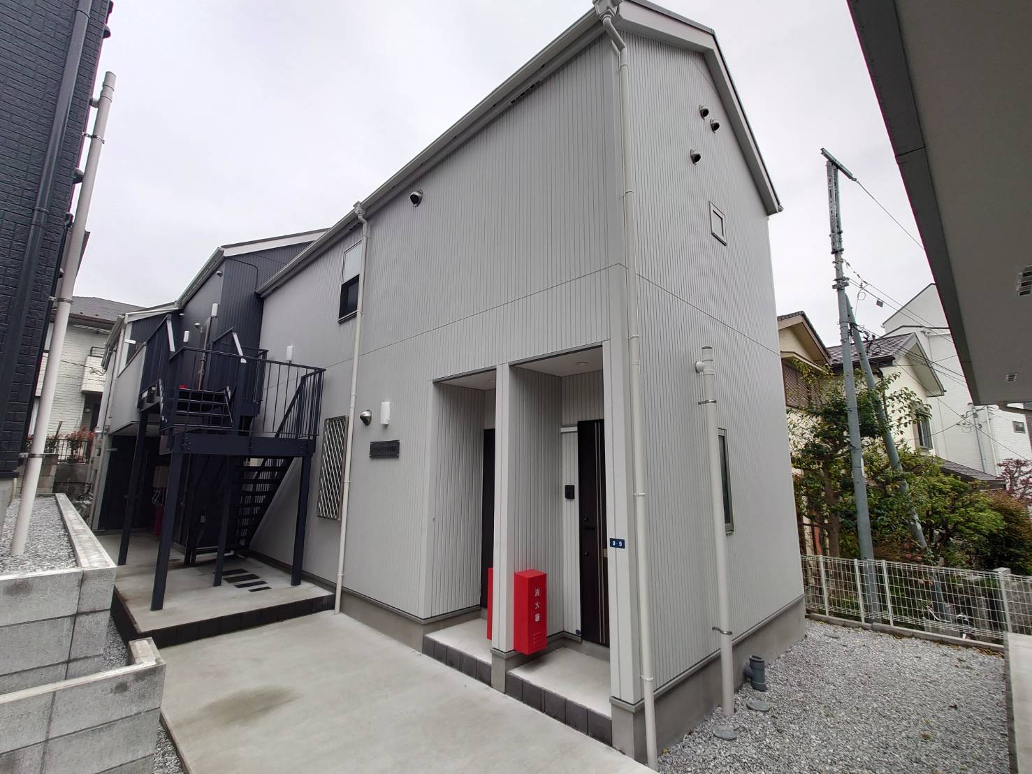 建物外観　落ち着いた重厚感のある外観♪