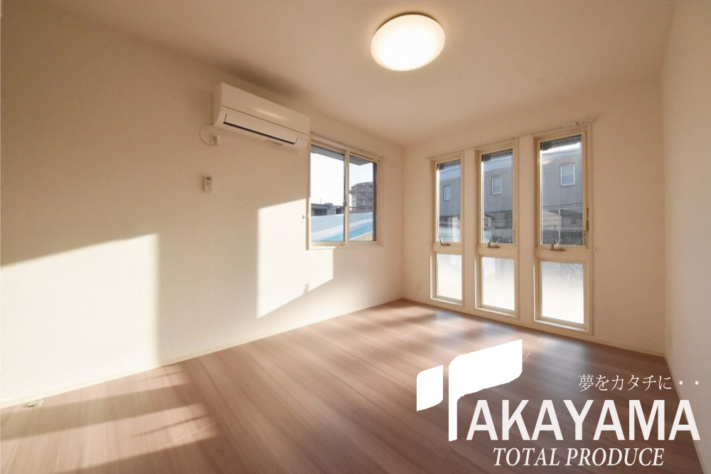 トイレ　洋室角度別、風通しのよいお部屋★エアコン＆照明完備★