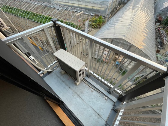 バルコニー　※別部屋の写真です