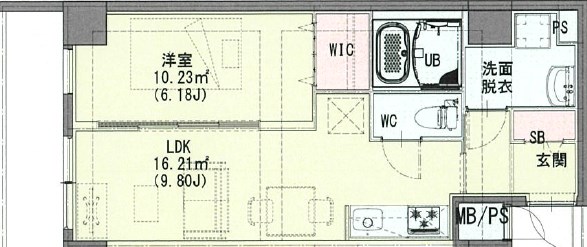 ARONA　court美園（アロナ コート美園）の間取り