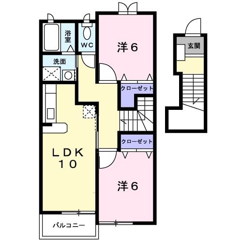 ハイツセゾンＣの間取り