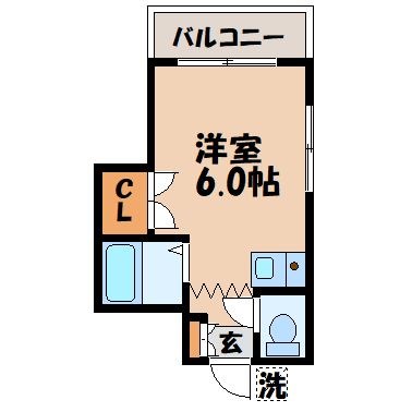 中村ビル（淵町）の間取り