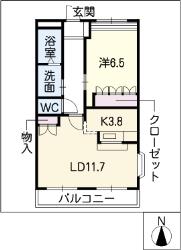 アップルハウスの間取り