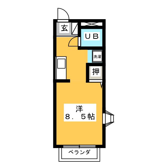 サンシャイン東山の間取り