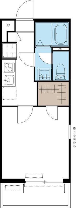 【厚木市栄町のマンションの間取り】