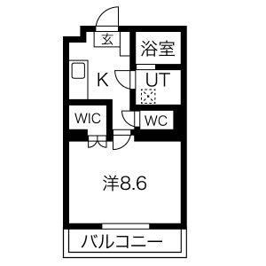 ラ　フレーズの間取り