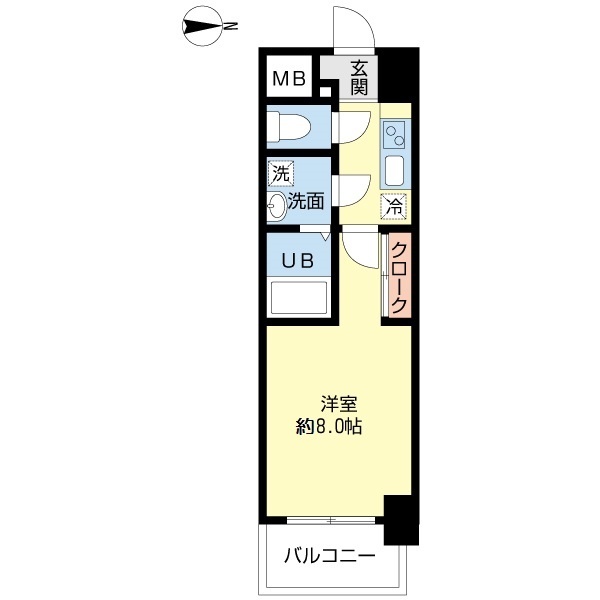 モントレーメゾン伍番館の間取り