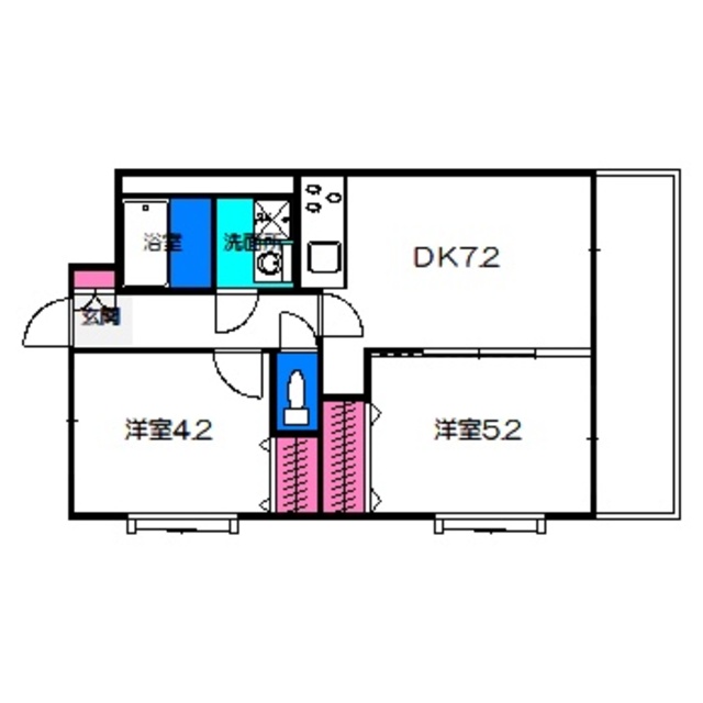 【ファイブコート今川の間取り】