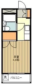 青梅市長淵のマンションの間取り