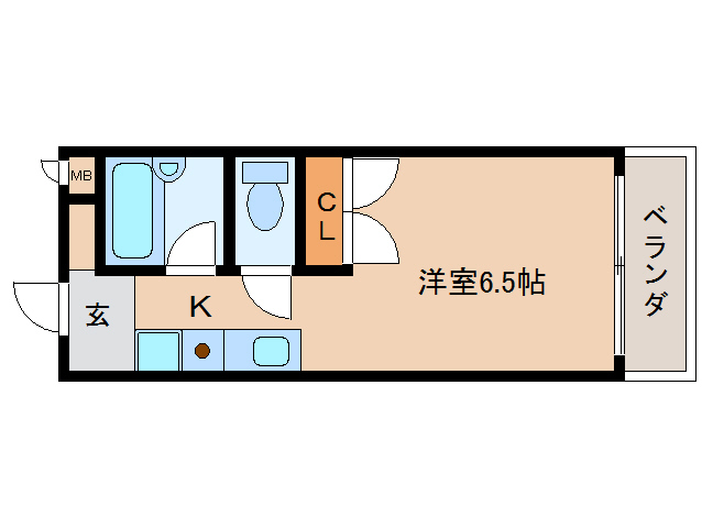 【カレッジハウスの間取り】