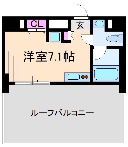 クラリッサ新綱島の間取り