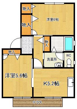 ファミール永井の間取り