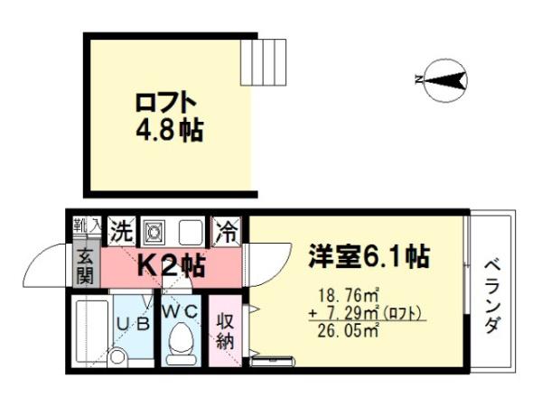 ブルーベル上井草の間取り