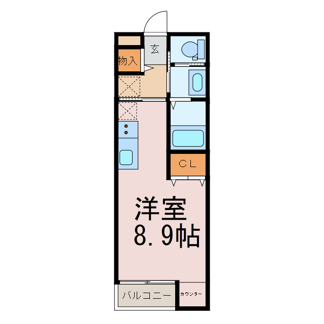 エマーブルIIの間取り