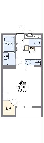 レオパレスエスポワールＨＩＲＯの間取り