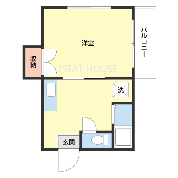 マンションナナヤマ田尻の間取り