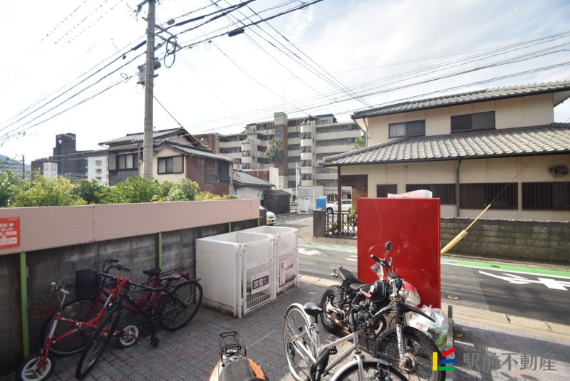 【福岡市西区今宿駅前のアパートの眺望】