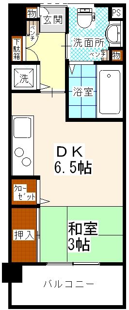 エスタシオン高砂の間取り