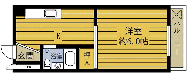 玉井ビルの間取り