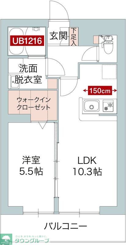 【茅ヶ崎市小和田のマンションの間取り】