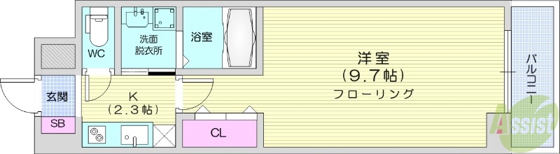 カナール・レジデンス笠神の間取り