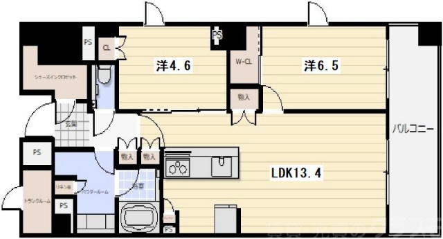 パークホームズ四条河原町の間取り