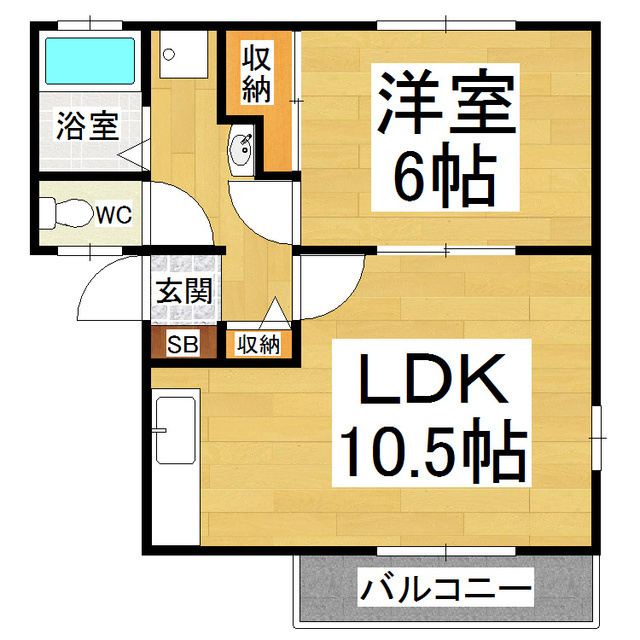 ウィンディア広丘の間取り