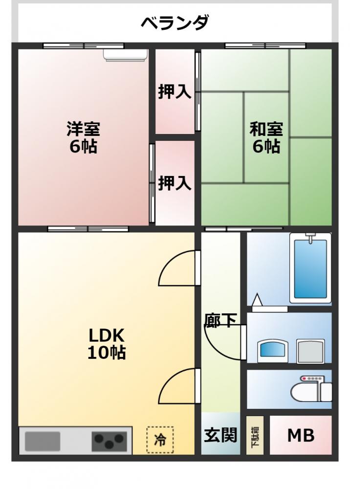 フォレスト御滝の間取り