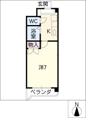 レスポワール清水ケ岡の間取り