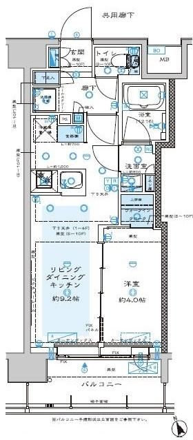 サンクレイドル川口並木の間取り