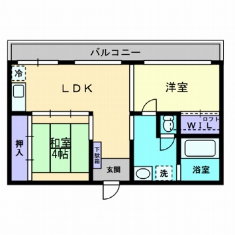 オマージュ庚午の間取り