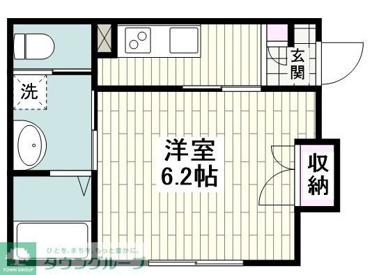 鎌倉市坂ノ下のマンションの間取り