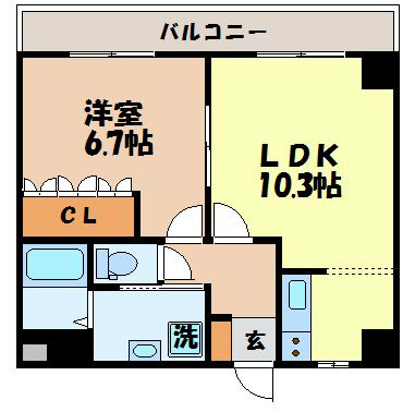 ピアレスM（かき道1丁目）の間取り