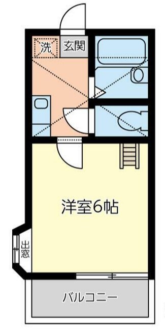 パルーム鎌ケ谷第3の間取り