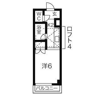 室蘭市東町のマンションの間取り