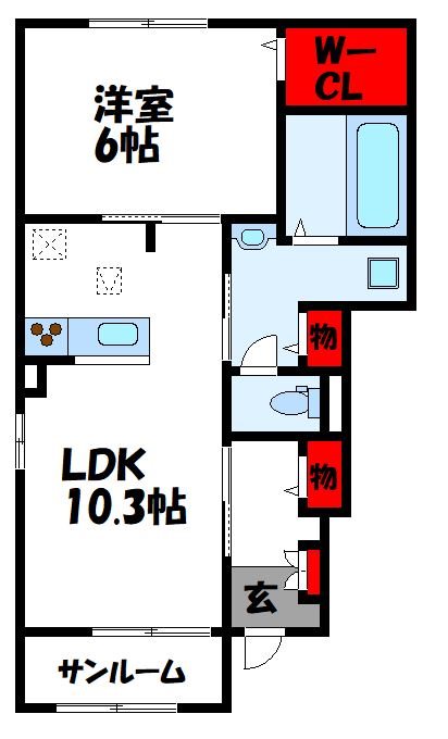 ボンボヤージュIIIの間取り